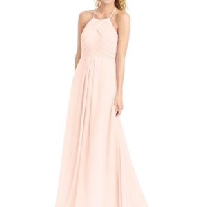 Azazie Ginger bridesmaids dress- Pearl pink